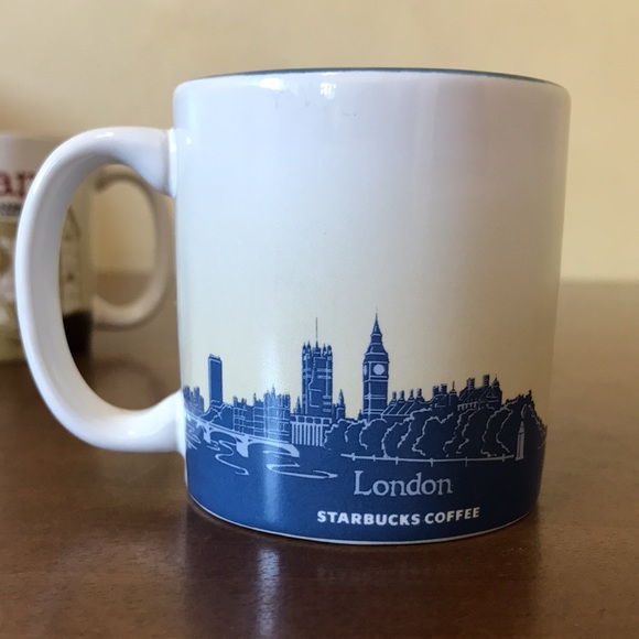 Set of 2 Starbucks Demitasse Espresso Mugs London England, Starbucks 3 Oz - Picture 6 of 11